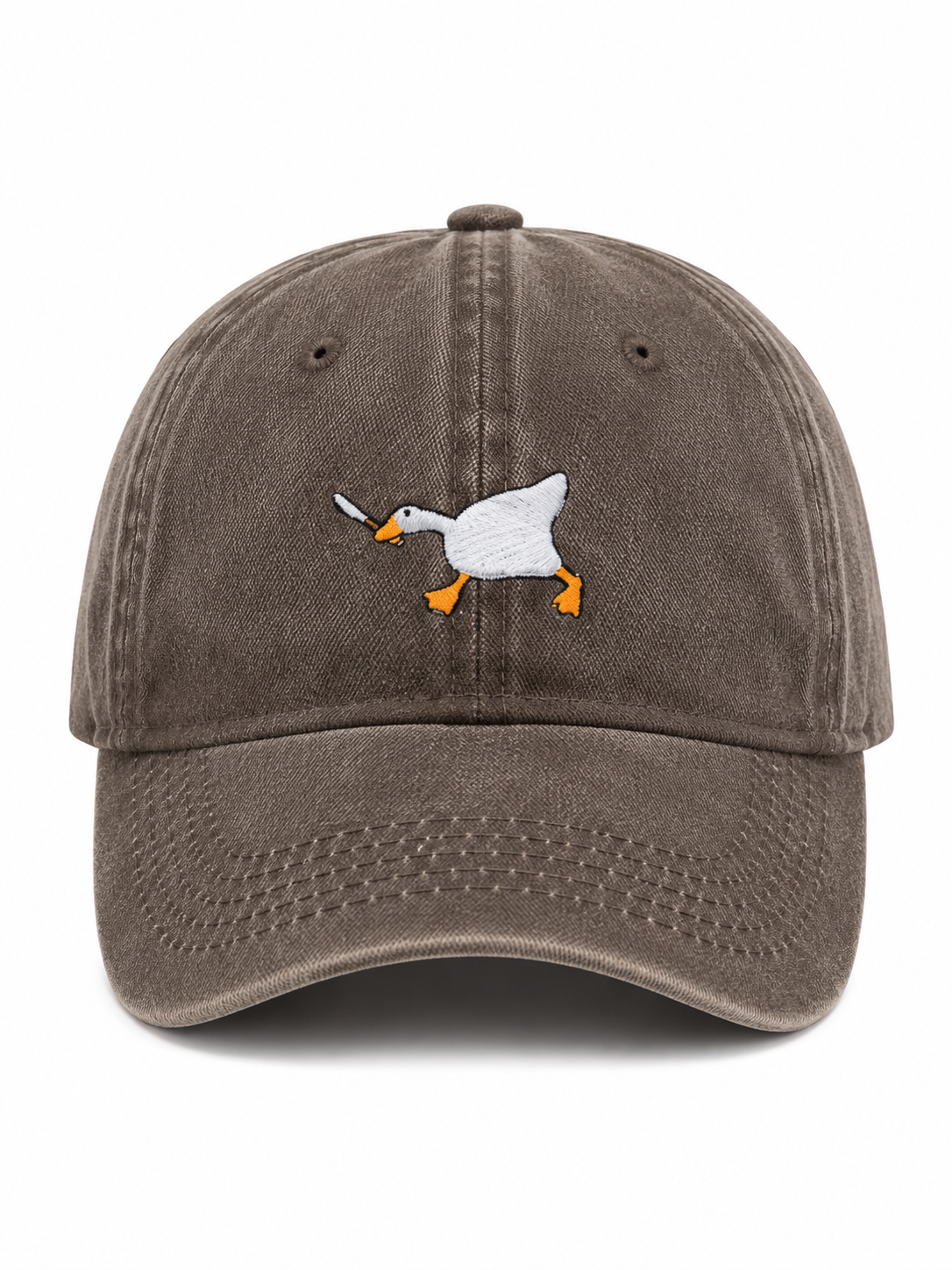 Killer Duck Brown Cap