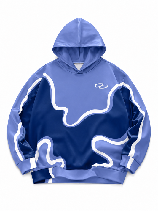 YC Purple Wave Hoodie