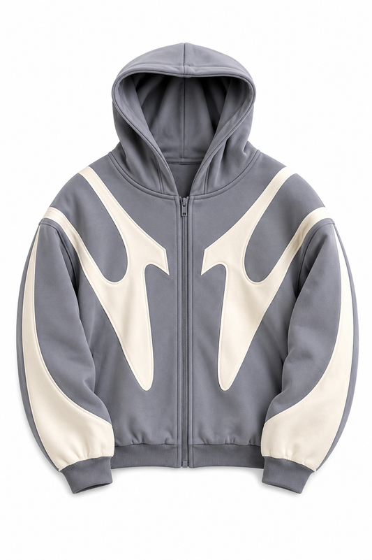 Storm Gray Streetwear Hoodie