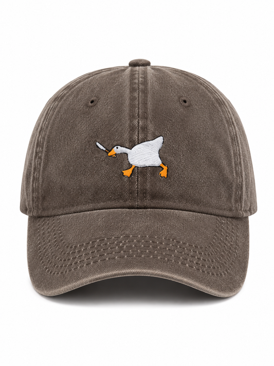 Killer Duck Brown Cap