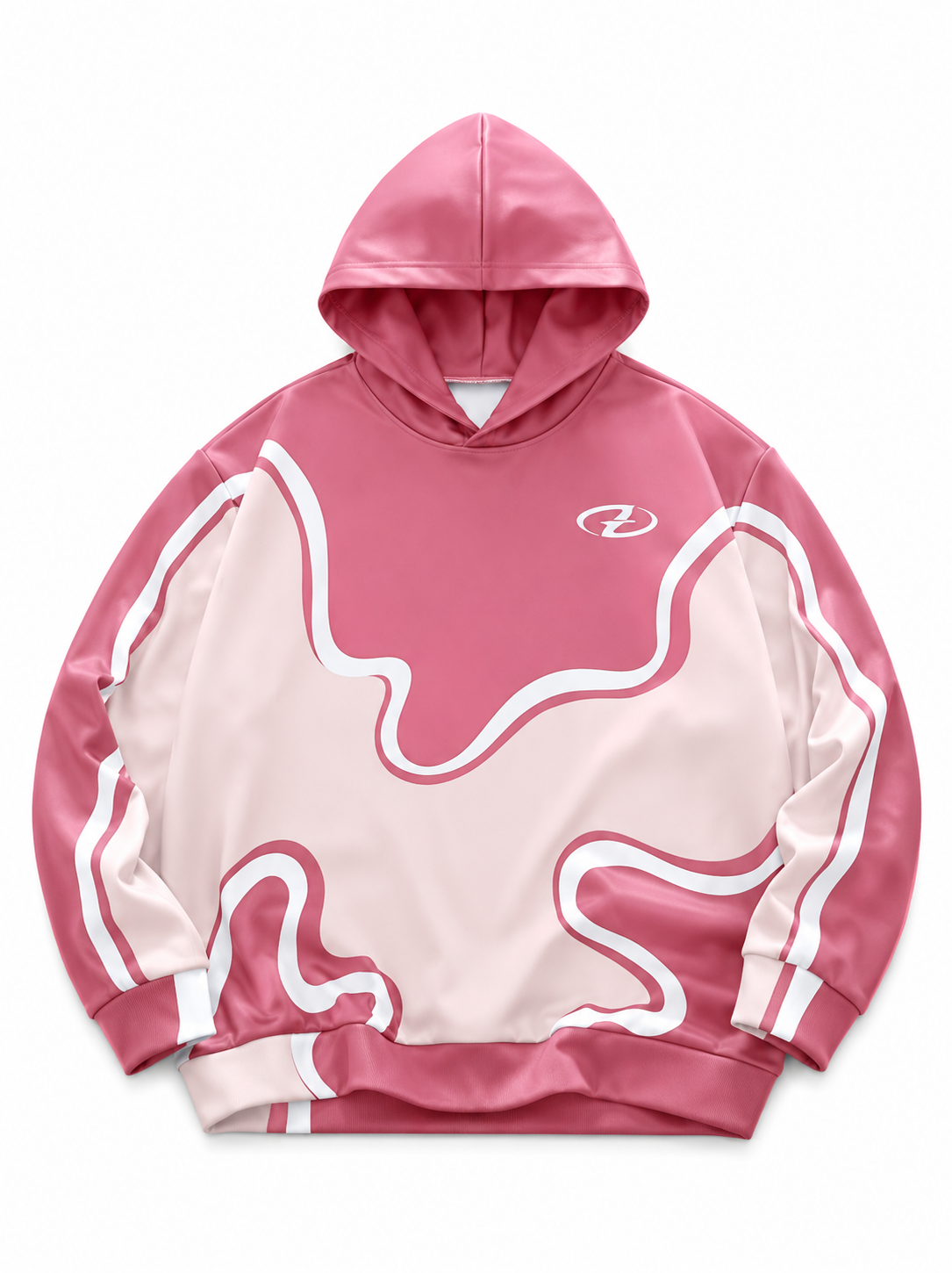 YC Pink Wave Hoodie